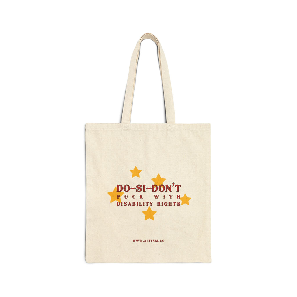 "Do-Si-Don't" f*** with Disability Rights (tote)
