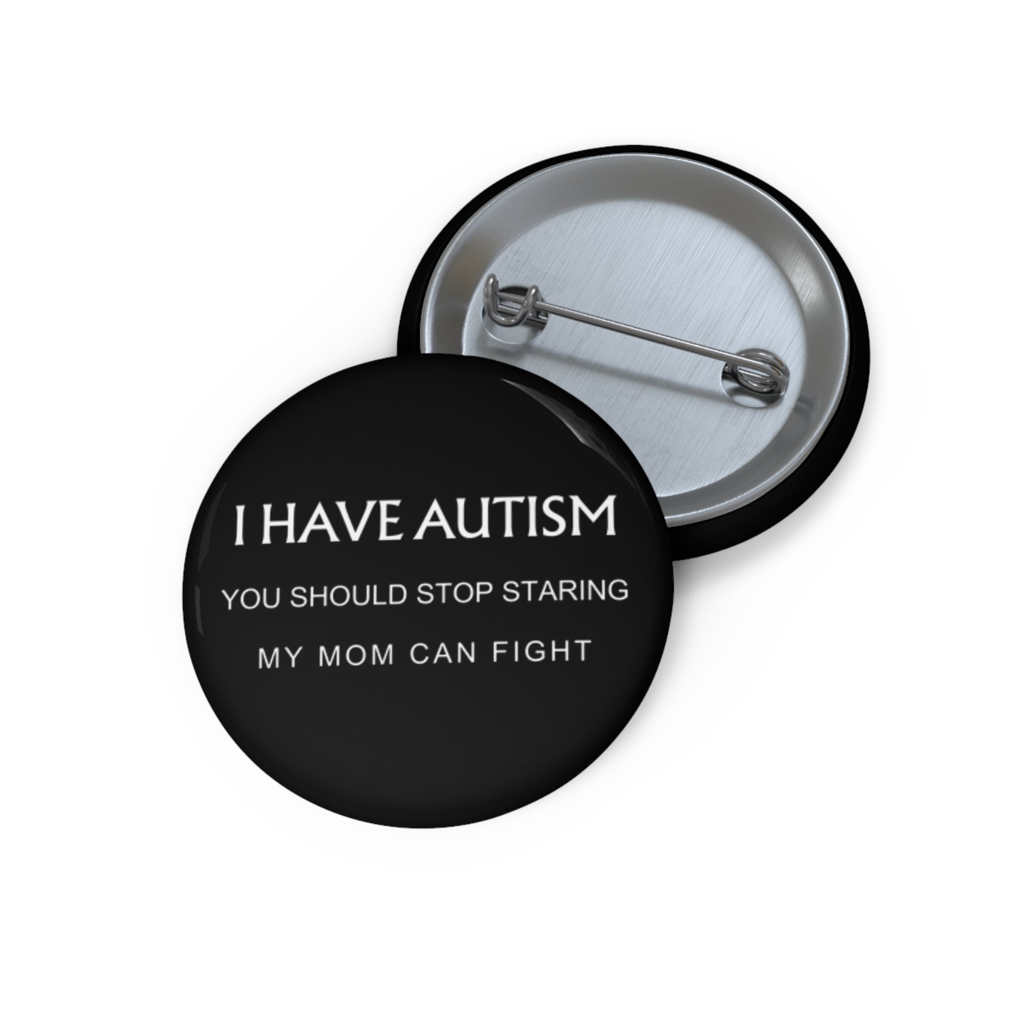 Mom Can Fight Pin Button