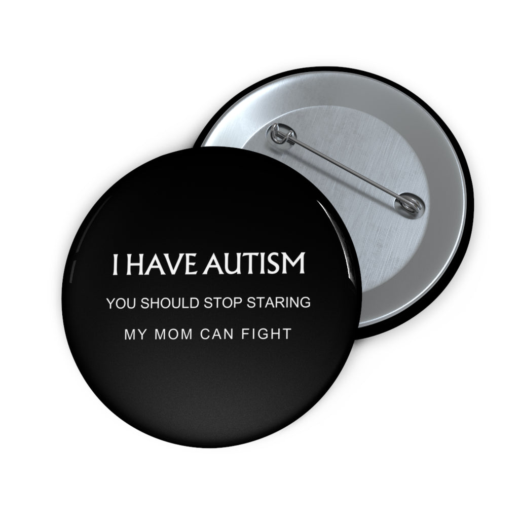Mom Can Fight Pin Button