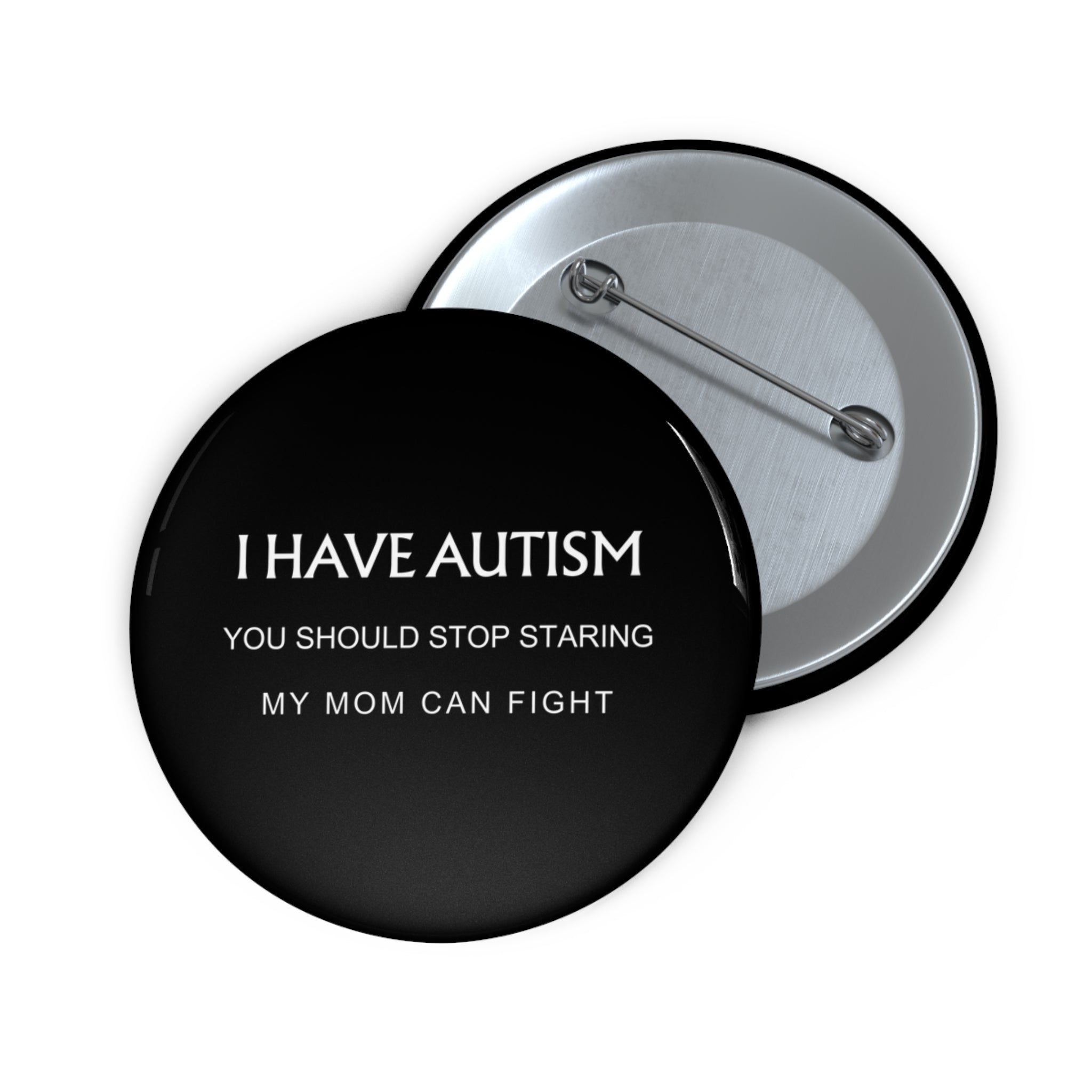 Mom Can Fight Pin Button