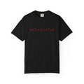 Advocate T-Shirt — Retro Gothic Typography Tee with Heart Accents
