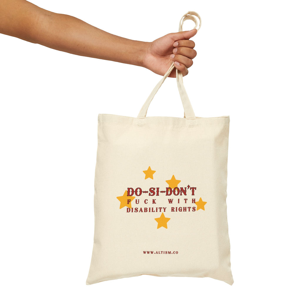 "Do-Si-Don't" f*** with Disability Rights (tote)