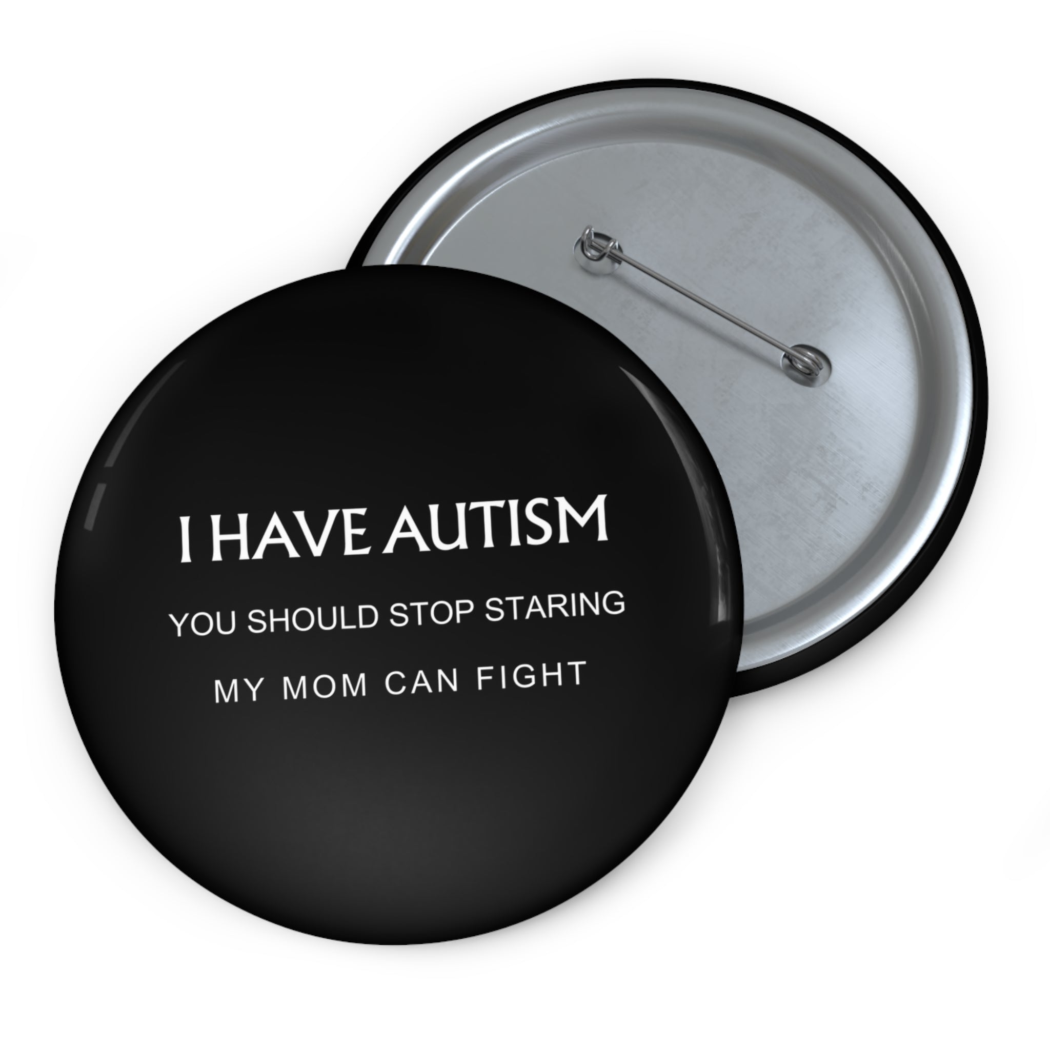 Mom Can Fight Pin Button