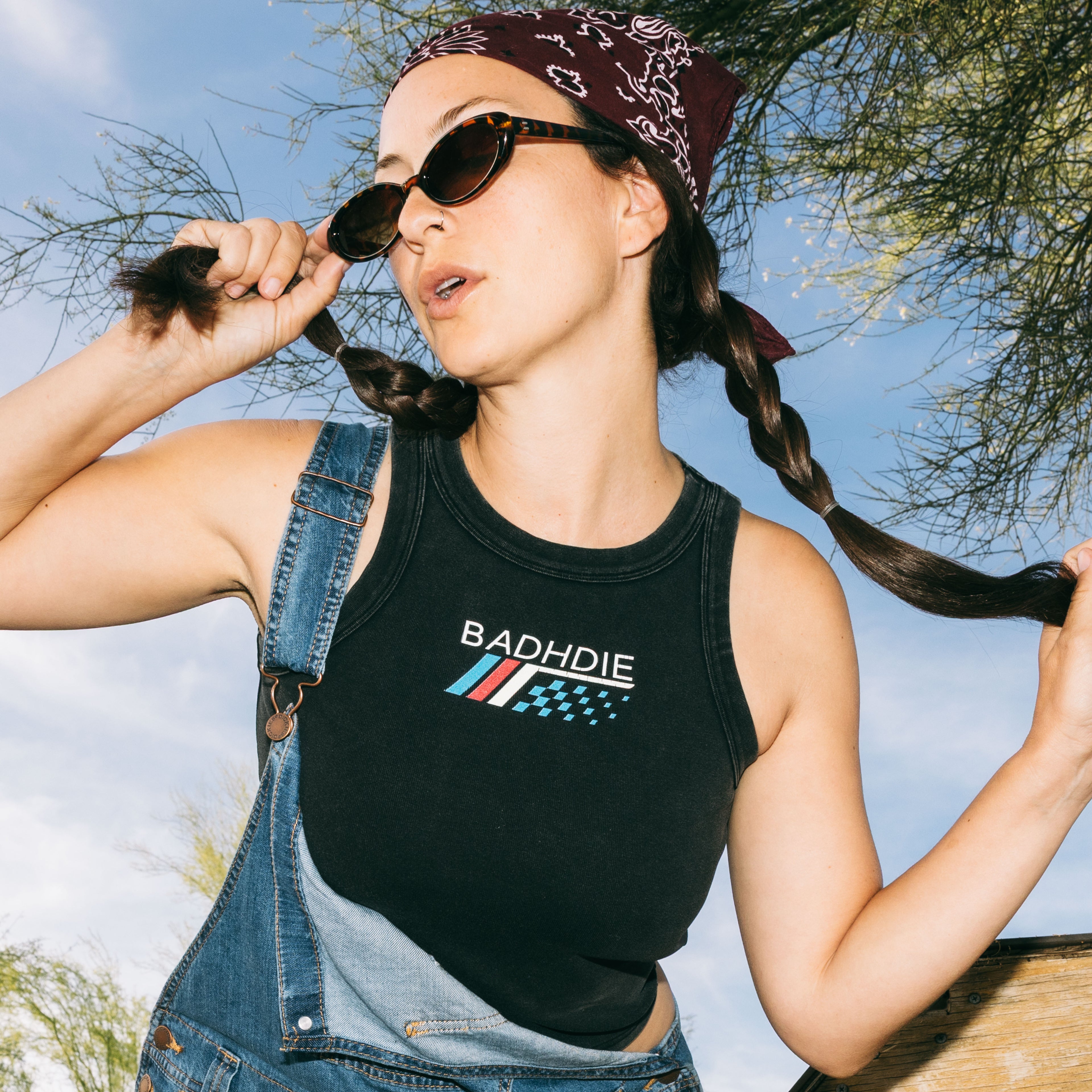 BADHDIE Tank (Black)