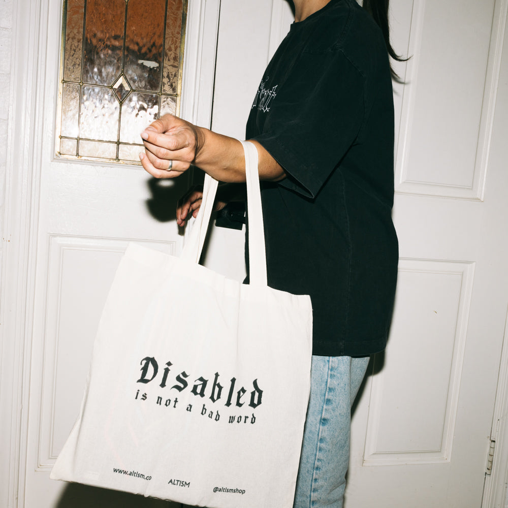 Disabled Tote Bag