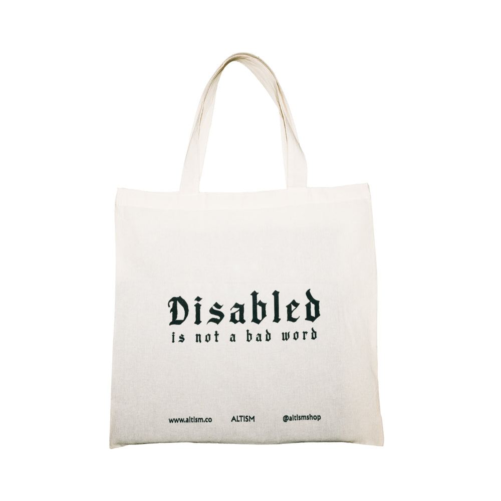 Disabled Tote Bag